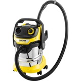 Kärcher 1.628-350.0, Aspira bagnato / asciutto giallo/in acciaio inox