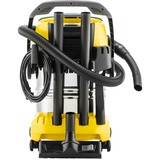 Kärcher 1.628-350.0, Aspira bagnato / asciutto giallo/in acciaio inox