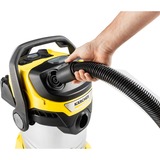 Kärcher 1.628-350.0, Aspira bagnato / asciutto giallo/in acciaio inox