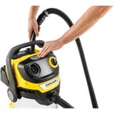 Kärcher WD 5 S V-25/5/22, Aspira bagnato / asciutto giallo/in acciaio inox