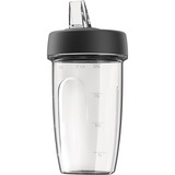 Kenwood KAH740PL Tritatutto trasparente/Nero, Tritatutto, 0,6 L, Grigio, 95 mm, 95 mm, 180 mm