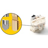 Keychron Gateron G Pro 3.0 Set di switch bianchi, Interruttore a pulsante bianco/trasparente