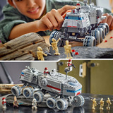 LEGO Star Wars 75413 Republic Juggernaut, Camion Giocattolo e 8 Personaggi, Idea Regalo 9+ Anni per Fan di Le Guerre dei Cloni, Giochi di costruzione Camion Giocattolo e 8 Personaggi, Idea Regalo 9+ Anni per Fan di Le Guerre dei Cloni, Set da costruzione, 9 anno/i, Plastica, 813 pz, 1,32 kg