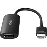 Lindy 38329 cavo e adattatore video 0,157 m HDMI tipo A (Standard) DisplayPort Nero, Convertitore Nero, 0,157 m, HDMI tipo A (Standard), DisplayPort, Maschio, Femmina, Dritto