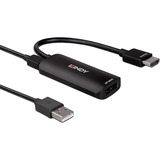 Lindy 38329 cavo e adattatore video 0,157 m HDMI tipo A (Standard) DisplayPort Nero, Convertitore Nero, 0,157 m, HDMI tipo A (Standard), DisplayPort, Maschio, Femmina, Dritto