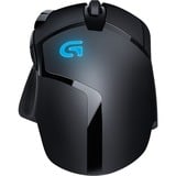 Logitech G402 Hyperion Fury mouse USB tipo A Ottico 4000 DPI Nero, Ottico, USB tipo A, 4000 DPI, 1 ms, Nero