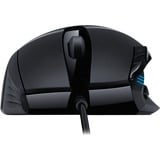 Logitech G402 Hyperion Fury mouse USB tipo A Ottico 4000 DPI Nero, Ottico, USB tipo A, 4000 DPI, 1 ms, Nero