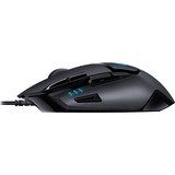 Logitech G402 Hyperion Fury mouse USB tipo A Ottico 4000 DPI, Mouse da gioco Nero, Ottico, USB tipo A, 4000 DPI, 1 ms, Nero