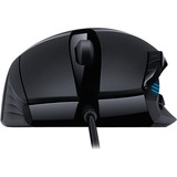 Logitech G402 Hyperion Fury mouse USB tipo A Ottico 4000 DPI, Mouse da gioco Nero, Ottico, USB tipo A, 4000 DPI, 1 ms, Nero