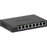 Netgear MS308 Non gestito 2.5G Ethernet (100/1000/2500) Nero, Interruttore Nero, Non gestito, 2.5G Ethernet (100/1000/2500), Full duplex, Montabile a parete