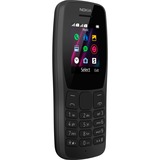 Nokia 110 4,5 cm (1.77") Nero Telefono cellulare basico Nero, Barra, Doppia SIM, 4,5 cm (1.77"), 0,3 MP, 800 mAh, Nero