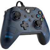 PDP 049-012-EU-BL periferica di gioco Nero, Blu USB Gamepad Analogico/Digitale Xbox, Xbox One blu/trasparente, Gamepad, Xbox,Xbox One, D-pad, Pulsante Condividi, Analogico/Digitale, Cablato, USB