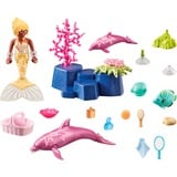 PLAYMOBIL Princess Magic Sirena con delfini, Giochi di costruzione 