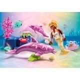PLAYMOBIL Princess Magic Sirena con delfini, Giochi di costruzione 