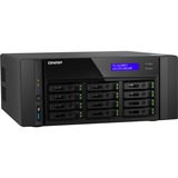 QNAP TS-h1290FX NAS Tower Collegamento ethernet LAN Nero 7232P NAS, Tower, EPYC, 7232P, Nero