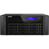 QNAP TS-h1290FX NAS Tower Collegamento ethernet LAN Nero 7232P NAS, Tower, EPYC, 7232P, Nero