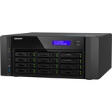 QNAP TS-h1290FX NAS Tower Collegamento ethernet LAN Nero 7232P NAS, Tower, EPYC, 7232P, Nero