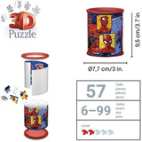 Ravensburger 3D Puzzle Portapenne Spider-Man 