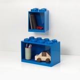 Room Copenhagen LEGO Regal Brick Shelf 8+4, Set, Mensola blu