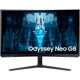 SAMSUNG Monitor Gaming Odyssey Neo G8 da 32'' UHD Curvo, Monitor di gioco Nero/Bianco, 81,3 cm (32"), 3840 x 2160 Pixel, 4K Ultra HD, LED, 1 ms, Bianco