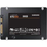 Samsung SATA 870 EVO 500 GB, Disco a stato solido 500 GB, 2.5", 560 MB/s, 6 Gbit/s