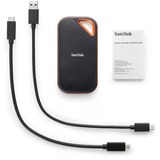 SanDisk Extreme PRO 4000 GB Nero, Arancione Nero/Orange, 4000 GB, USB tipo-C, 3.2 Gen 2 (3.1 Gen 2), 2000 MB/s, Nero, Arancione