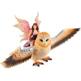 Schleich bayala Fairy In Flight On Glam-Owl 5 anno/i, Fairy In Flight On Glam-Owl, Multicolore
