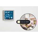 Shelly Wall Display + Shelly BLU H&T, Pannello di controllo bianco