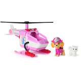 Spin Master PAW Patrol Fire Rescue: Elicottero Antincendio di Skye con Personaggio, Gattino ed Elicottero Giocattolo, Giocattoli per Bambini e Bambine, 3+ Anni,  veicolo da gioco PAW Patrol Fire Rescue: Elicottero Antincendio di Skye con Personaggio, Gattino ed Elicottero Giocattolo, Giocattoli per Bambini e Bambine, 3+ Anni, Elicottero, 3 anno/i, Plastica, Rosa, Bianco