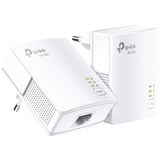 TP-Link TL-PA717KIT 1000 Mbit/s Collegamento ethernet LAN Bianco 2 pz, PowerLAN 1000 Mbit/s, IEEE 1901, IEEE 802.3, IEEE 802.3ab, IEEE 802.3u, Tipo C, Gigabit Ethernet, 10,100 Mbit/s, HomePlug AV2