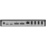 Targus Thunderbolt 3 8K Video Dock Cablato Nero, Grigio grigio, Cablato, Thunderbolt 3, 85 W, 10,100,1000 Mbit/s, 10BASE-T, 100BASE-TX, 1000BASE-T, IEEE 802.3, IEEE 802.3ab, IEEE 802.3u