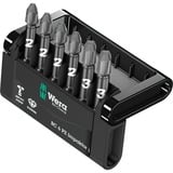 Wera Set di punte 6 PZ Impaktor 1, 1/4", 6 pezzi, Set di bit 
