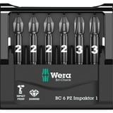 Wera Set di punte 6 PZ Impaktor 1, 1/4", 6 pezzi, Set di bit 