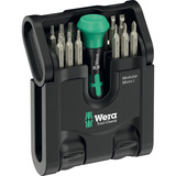 Wera Set modulare Tool-Check Imperial 1, con 3 moduli di utensili, Set di bit Nero/Verde