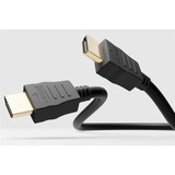 goobay 47575 cavo HDMI 3 m HDMI tipo A (Standard) Nero Nero, 3 m, HDMI tipo A (Standard), HDMI tipo A (Standard), Compatibilità 3D, 48 Gbit/s, Nero