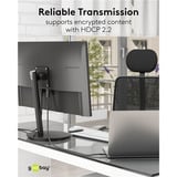 goobay Cavo adattatore USB, connettore USB-C > connettore HDMI, 4K / 60Hz Nero