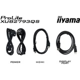 iiyama ProLite XUB2793QS-B7 Monitor PC 68,6 cm (27") 2560 x 1440 Pixel Quad HD LED Nero, Monitor LED Nero (opaco), 68,6 cm (27"), 2560 x 1440 Pixel, Quad HD, LED, 1 ms, Nero