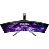 AOC AG346UCD, Monitor di gioco grigio scuro/Nero