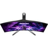 AOC AGON PRO AG346UCD Monitor PC 86,4 cm (34") 3440 x 1440 Pixel Wide Quad HD QD-OLED Nero, Grigio, Monitor di gioco grigio scuro/Nero, 86,4 cm (34"), 3440 x 1440 Pixel, Wide Quad HD, QD-OLED, 0,03 ms, Nero, Grigio