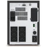 APC Easy UPS SMV gruppo di continuità (UPS) A linea interattiva 1,5 kVA 1050 W 6 presa(e) AC Nero, A linea interattiva, 1,5 kVA, 1050 W, Sinusoidale, 160 V, 295 V