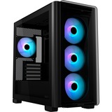 ASUS A23 PLUS TG ARGB BLACK Micro Tower Nero, Chassis Tower Nero, Micro Tower, PC, Nero, micro ATX, Mini-ITX, Gaming, Multi