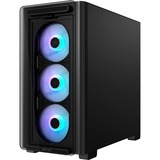 ASUS A23 PLUS TG ARGB BLACK Micro Tower Nero, Chassis Tower Nero, Micro Tower, PC, Nero, micro ATX, Mini-ITX, Gaming, Multi