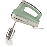 Ariete 1548 Sbattitore Vintage, 450W, 5 velocità, Funzione turbo, 2 fruste, Verde, Mixer manuale verde chiaro, 450W, 5 velocità, Funzione turbo, 2 fruste, Verde, Sbattitore manuale, Verde, Impasto, Miscelatura, Verde, Pulsanti, Leva, Acciaio inox