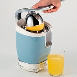 Ariete 413 Spremiagrumi Elettrico con Leva - Salvagoccia - Motore Silenzioso - 85 Watt - Design Vintage - Celeste celeste/crema, Azzurro, Azzurro, 0,6 L, Acciaio inox, Metallo, 85 W