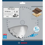 Bosch 2 608 837 702 lama circolare 18,4 cm 1 pz, Lama per sega In legno duro, Legno dolce, 18,4 cm, 2 cm, 1,1 mm, 7900 Giri/min, 1,6 mm