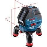 Bosch GLL 3-50P 0 - 50 m, Attraversare la linea laser blu/Nero, IP54, LR6 (AA), 1,5 V, 18 h, -10 - 40 °C, 83 x 146 x 117 mm