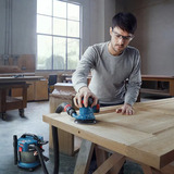 Bosch Levigatrice rotorbitale a batteria GEX 185-LI Professional solo, 18Volt, Levigatrice orbitale casuale blu/Nero