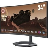 Cooler Master GM34-CWQ2, Monitor di gioco Nero