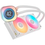 Corsair iCUE LINK TITAN 240 RX LCD RGB bianco