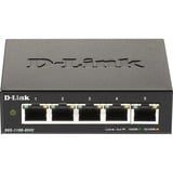 D-Link DGS-1100-05V2/E switch di rete Gestito L2 Gigabit Ethernet (10/100/1000) Nero, Interruttore Gestito, L2, Gigabit Ethernet (10/100/1000)
